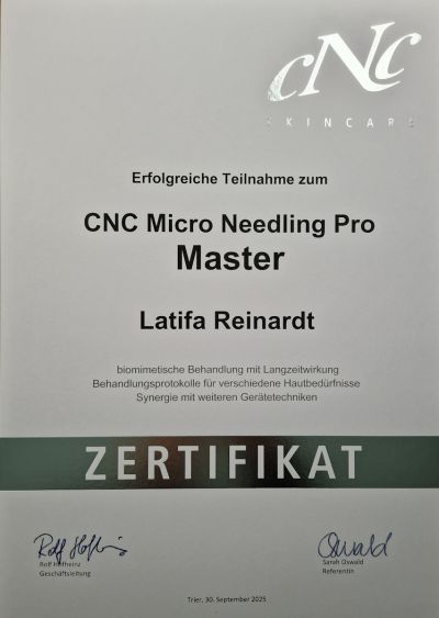 Zertifikat Micro Needling Trier